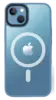Чехол Magnetic Matte Transparent Case для iPhone 13, Yuanfeng Blue