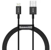 Кабель Baseus Superior Series Fast Charging [USB - Lightning] 2.4A 100см, Black (CALYS-A01)