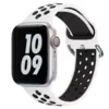 Силиконовый ремешок Perforated Sport Band для Apple Watch 49/45/44/42мм, White/Black