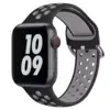 Силиконовый ремешок Perforated Sport Band для Apple Watch 49/45/44/42мм, Black/Gray