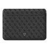 Чехол CG Mobile Guess Sleeve 4G with Triangle metal logo для MacBook 13-14", Black