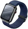 Плетеный ремень Uniq Aspen Strap Braided для Apple Watch 41/40/38mm, Синий (40MM-ASPOBLU)