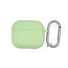 Чехол Silicone Protective Case с карабином для AirPods 3, Mint Green