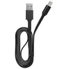 Кабель Maxvi MC-03F [USB - Lightning] 100 см, Черный