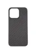 Карбоновый чехол Carbon Fiber with Magsafe для iPhone 13 Pro, Matte Black