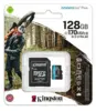Карта памяти Kingston 128GB microSDXC Canvas Go Plus SDCG3 170R A2 U3 V30 + ADP