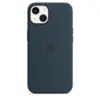 Чехол Silicone Case MagSafe Premium для iPhone 13, Blue Fog