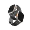 Силиконовый ремень Uniq Revix reversible Magnetic для Apple Watch 49/45/44/42mm, угольный c серым (45MM-REVPCHRAGRY)
