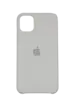 Чехол Silicone Case Simple для iPhone 11, White