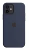 Чехол Silicone Case MagSafe Premium для iPhone 12/12 Pro, Deep Navy