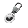 Чехол Metal Keychain Case для AirTag, Серебристый