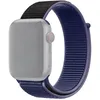 Нейлоновый ремешок Nylon для Apple Watch 42/44/45/49, Темно-синий