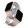 Силиконовый ремень Uniq Revix reversible Ed. Leather/Silicone для Apple Watch 41/40/38mm, Blush Punk/White (41MM-REVPBPNKWHT)