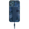 Чехол Uniq HELDRO + Band DE Anti-microbial для iPhone 12/12 Pro, Синий камуфляж (IP6.1HYB(2020)-HELDEMC)