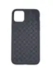 Плетеный силиконовый чехол для iPhone 11, Черный