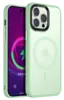 Чехол Magnetic Matte Transparent Case для iPhone 11, Matcha Green