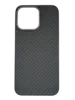 Карбоновый чехол Carbon Fiber для iPhone 14 Pro Max, Matte Black
