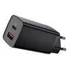 Сетевое зарядное устройство Baseus GaN2 Lite Quick Charger [USB + Type-C] 65W, Черный (CCGAN2L-B01)