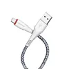 Кабель Borofone BX25 Powerful [USB - Micro USB] 100см, White