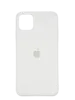 Чехол Silicone Case Simple для iPhone 11 Pro Max, White