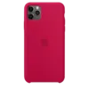 Чехол Silicone Case Simple для iPhone 11 Pro Max, Rose Red