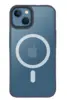 Чехол Magnetic Matte Transparent Case для iPhone 13 Pro, Gentleman blue