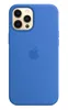 Чехол Silicone Case MagSafe для iPhone 12 / 12 Pro, Capri Blue