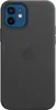 Чехол Silicone Case MagSafe для iPhone 12 / 12 Pro, Black
