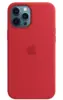 Чехол Silicone Case MagSafe для iPhone 12 / 12 Pro, Red