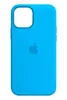 Чехол Silicone Case Simple 360 для iPhone 12/12Pro, Blue