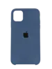 Чехол Silicone Case Simple для iPhone 11, Navy Blue