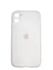 Чехол Silicone Case App Camera Defence для iPhone 11, White