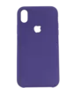 Чехол Silicone Case Simple для iPhone XR, Purple