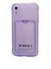 Чехол Card Pocket Case для iPhone XR Lilac