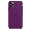 Чехол Silicone Case Simple для iPhone 11 Pro, Grape