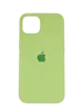Чехол Silicone Case Simple для iPhone 13, Green