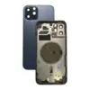 Корпус из стекла и нержавеющей стали для iPhone 12 Pro, Оригинал снятый, Pacific Blue, тихоокеанский синий