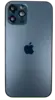 Корпус из стекла и нержавеющей стали для iPhone 12 Pro Копия Pacific Blue тихоокеанский синий