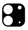 Стекло задней камеры для iPad Pro 11  2-го поколения 2020 Black черный