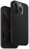 Чехол Uniq KEVA Kevlar with MagSafe для iPhone 15 Pro, Black (IP6.1P(2023)-KEVAMBLK)