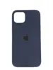 Чехол Silicone Case Simple 360 для iPhone 15, Dark Blue