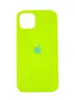 Чехол Silicone Case Simple 360 для iPhone 15, Shiny Green