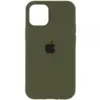 Чехол Silicone Case Simple 360 для iPhone 15, Olive