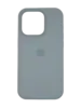 Чехол Silicone Case Simple 360 для iPhone 15 Pro, Mist Blue