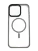 Чехол Crust Phantom с MagSafe для iPhone 15 Pro, Gray