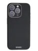 Чехол DFANS Leather с MagSafe для iPhone 15 Pro, Черный