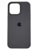 Чехол Silicone Case Simple 360 для iPhone 15 Pro Max, Dark Gray