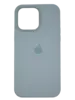 Чехол Silicone Case Simple 360 для iPhone 15 Pro Max, Mist Blue
