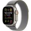 Apple Watch Ultra 2 49 мм корпус из титана ремешок Trail Loop зеленого/серого цвета