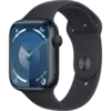Apple Watch series 9 45 мм корпус из алюминия цвета темная ночь спортивный ремешок цвета темная ночь